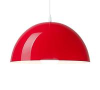 Orange Large Chandelier Farmhouse Barn Pendant Light Colorful Pendant Lighting Stylish Gloss Hanging Light Modern Industrial Style Hanging for Kitchen Island Close to Ceiling