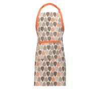 Orange Leaf Apron, Warm Autumn Leaf Design With Adjustable Neck Strap, Protects Clothing While Cooking Premier Housewares Orange One Size
