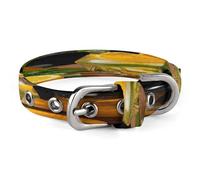 Orange Lemonade with Mint Dog Collar Classic Adjustable Pet Collar Soft and Fancy,Dog Collars Easy Clean and Comfortable for Small Medium Dogs Pet Supplies Accessories