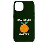 Orange Lies Matter No Liars Inside Joke Patriot America USA Case for iPhone 13