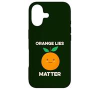 Orange Lies Matter No Liars Inside Joke Patriot America USA Case for iPhone 17