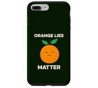 Orange Lies Matter No Liars Inside Joke Patriot America USA Case for iPhone 7 Plus/8 Plus