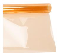 Orange Lighting Gel Filter Transparent Color Correction 1/4 CTO Coloured Lighting Sheet Craft for 800W Red Head Light Strobe Spotlight Flash Photography Photo Studio Wratten Filter, 50x40cm