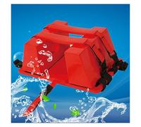 Orange Lightweight Spine Board Stretcher, Neck Brace & Head Bed, Plastic Emergency Rescue Spine Board for EMT, Ambulance & Sports Field Use(B)