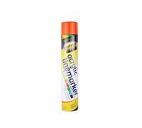 Orange Line Marker - Spray Paint for Football Pitch, Car Parks, Floors & Warehouses - 6 x 750ml