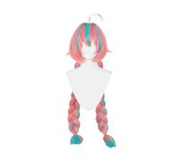 Orange Long Straight Cosplay Wig Anime Game Cos Hair Costume Synthetic Wig for Halloween Party