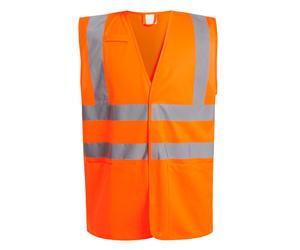 Orange male M Regatta Professional Men's Pro HI-VIS Supervisor Vest Orange, Size: M