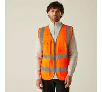 Regatta Men's Hi-vis Executive Vest in Burnt Orange | Size: Small Regatta Burnt Orange S