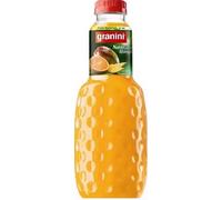 Orange & Mango Nectar 1L Bottles Granini - Pack of 3 | Fruit Nectar Drink with Orange and Mango