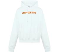 Orange Metal Arrow Logo Skate White Hoodie Off-White White L