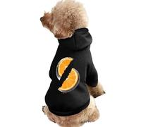 Orange Moon Dog Clothes Short Sleeve Pet Hoodie Cute Cat Costume Jacket Tee for Small Dogs XL