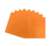 Orange Napkins Disposable 33cm,20Pcs 2 Ply Solid Colour Party Paper Napkins Orange,Beverage Luncheon Napkin Serviettes Dinner Cocktail Bar Napkin for Kids Adult Birthday,BBQ,Picnic,Halloween Party