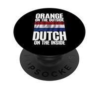 Orange on the Outside Dutch in the Inside Dutch PopSockets Adhesive PopGrip