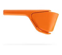(Orange) Original Lemon Fluicer Easy-Squeeze Fold-Flat Citrus Juicer - 10 Inch, Suits Lime & Lemon