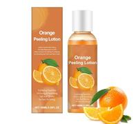 Orange Peel Exfoliating Oil,Exfoliating Body Scrub,Organic Essential Oil for Skin Renewal, Exfoliate Dead&Rough Skin,Orange Face and Body Peeling Gel,Deep Nourishing & Hydrating, Blackhead Removal