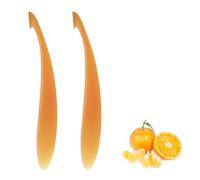 Orange Peeler,2 PCS Orange Peeler Tool,Multi-Function Long Handled,Easy Peelers,for Oranges,Lemons,Grapefruits,Mangoes