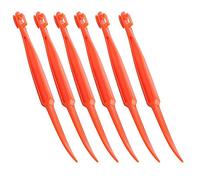 Orange Peelers, Xloey 6Pcs Plastic Easy Slicer Cutter Peeler Remover Opener Kitchen Accessories Knife Cooking Tool Kitchen Gadget (New)