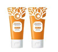 Orange Peeling Gel, Face Wash, 2025 New Face Scrub Exfoliator, Peeling Gel with Immediate Visible Effect, Effective, Easy to Apply, Soft Your Skin, Removes Dirt, Ideal for All Skin Types (2PC, 100g)