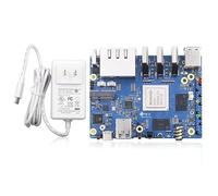 Orange Pi 5 Plus 32GB LPDDR4/4x Rockchip RK3588 8-Core 64-Bit Single Board Computer with eMMC Socket, Development Board Run Orange Pi/Ubuntu/Debian/Android 12 OS (Pi 5 Plus 32G+Power Supply)