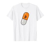 Orange Pill - Bitcoiner, Bitcoin Maxi, Bitcoin Investor T-Shirt