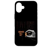 Orange Pill Me crypto invest hodl blockchain future bitcoin Case for iPhone 16 Plus