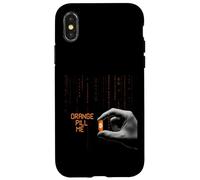 Orange Pill Me crypto invest hodl blockchain future bitcoin Case for iPhone X/XS
