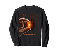 Orange Pill Me crypto invest hodl blockchain future bitcoin Sweatshirt