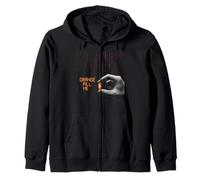 Orange Pill Me crypto invest hodl blockchain future bitcoin Zip Hoodie
