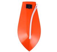 Orange Plastic Fishing Trolling Diving Board Accessory with Two Ropes | Lightweight, Easy to Carry, Smooth Surface Finish, Suitable for Boat Sea Fishing and Trolling Use