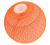 Orange Plastic Globe Lamp Shade with G9 Thread Round Ball