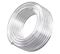 Orange Polyurethane Tube, Hybrid Polymer Air Hose for Auto Repair Shop/Fluid Transfer Tool, Air Compressor Tube Hose Pipe for Pneumatic Compressor Fitting(C,L 80m/262ft OD X ID 4 X 2.5mm)