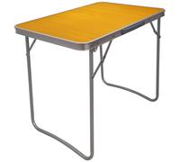 (Orange) Portable Folding Picnic Table MDF For Indoor Outdoor Home Party, Camping & Hiking