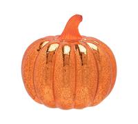 Orange Pumpkin LED Lantern Large