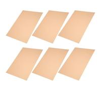 Orange Pvc Light Filter Sheets 6pcs for LED Lights and Photo Strobe Flash
