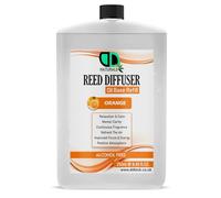 Orange Reed Diffuser Oil Base Refill - Alcohol-Free, Eco-Friendly, Aromatherapy Essential Oil, Long-Lasting Home Fragrance (250ml Postal)