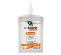 Orange Reed Diffuser Oil Base Refill - Alcohol-Free, Eco-Friendly, Aromatherapy Essential Oil, Long-Lasting Home Fragrance (250ml Nozel)