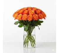 Orange Roses - Letterbox Gift - Fresh Flowers Delivered - Next Day-all occasions-birthday- thanks giving flowers (10)