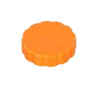 Orange Sand Drain Cover, 65x18mm Replacement for Sand Filter Systems, High Visibility Plastic Pool Drain Cap with Easy Fit Design