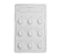 Orange Segments Chocolate Mould 9 Cavity x 10