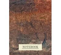 Orange Shades Abstract Cover Notebook: 120 Pages, Large 8.5x11 in Lined, Beautiful Gift Jurnal for Writing Secrets and Dreams, Good for School and Everyday Notes