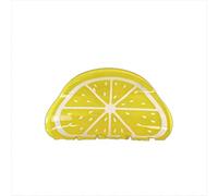 Orange Shape Lemon Gripping Clip Fruit Print Hair Claws Non Slip Hair Claws Clips Cute Vivid Color Women Girls Hair Accessories Clips and Barrettes Decoration,Hair Care 3" Medium