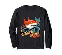 Orange Shark Rare Sighting Costa Rica 2025 Long Sleeve T-Shirt