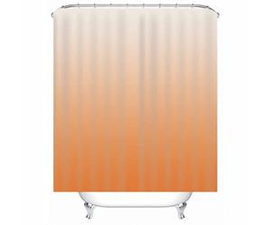 Orange Shower Curtain Liner for Throom, Rustic Shower Curtains foThe Throom Polyester Monochrome Corner Shower Curtain 150X200cm