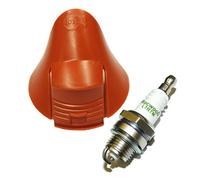 Orange Shroud Cap Cover & Spark Plug Fits Stihl TS400 Cut Off Saw