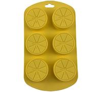 Orange Silicone Molds Fruit Shaped 3D Lemon Fondant Mold Chocolate Candy Cupcake Dessert Candle Decoration Biscuit Sugar Baking Mold for Cake Ice Cream Model