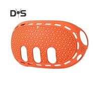 (orange) Silicone VR Shell Protective Cover Scratch-Proof Impact Resistant Simple Installation Protective Case for Meta Quest 3