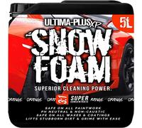 Ultima-Plus XP Snow Foam pH Neutral Car Shampoo Wash - Super Thick Foam Pre-Wash Vehicle Cleaning Detailing - Orange Fragrance (5 Litres)
