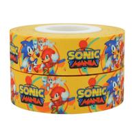 Orange Sonic Cake Toppers Ribbon with The Hedgehog Tails and Knuckles, 2m X 22mm Grosgrain for Hedgehog Decorations, Sonic Cake Topper and Birthday Toppers for Boys