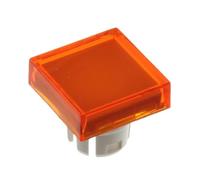 Orange Square Illuminated Pushbutton Switch Lens 51-953.3 Industrial Control Panel Indicator Cap 15.3 * 15.3mm