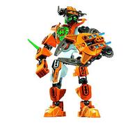 (Orange) Star Warrior Soldiers Heroes Factory Bionicle Surge String Robot Figures Block Children Toys